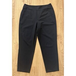 Athleta Womens Endless High-Rise Black Pant Size 12 Work Office Comfort Stretch